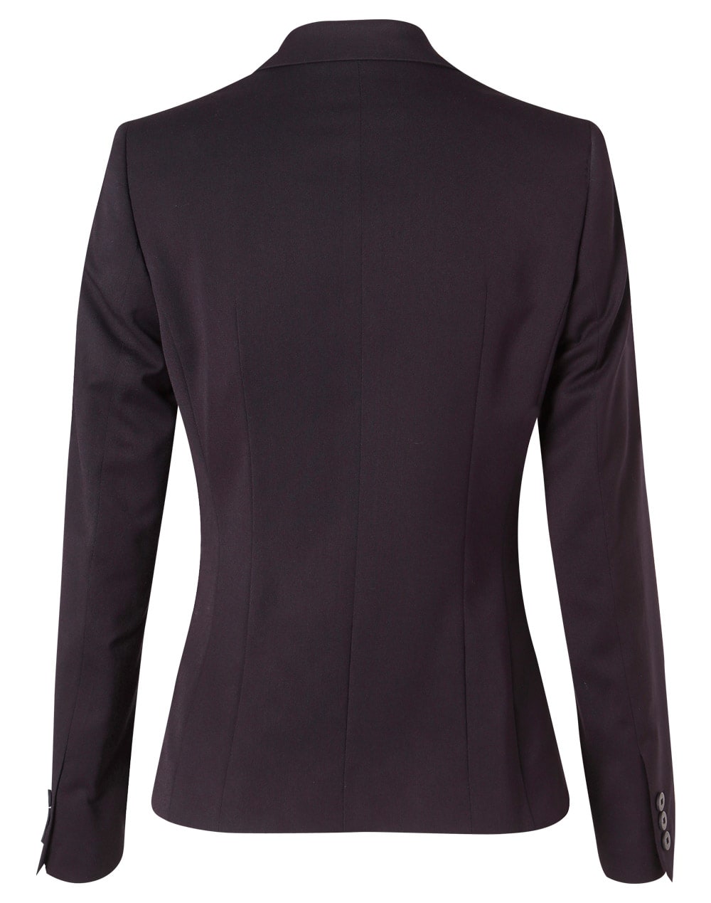 Women's One Button Cropped Jacket in Poly/Viscose Stretch SH-M9205