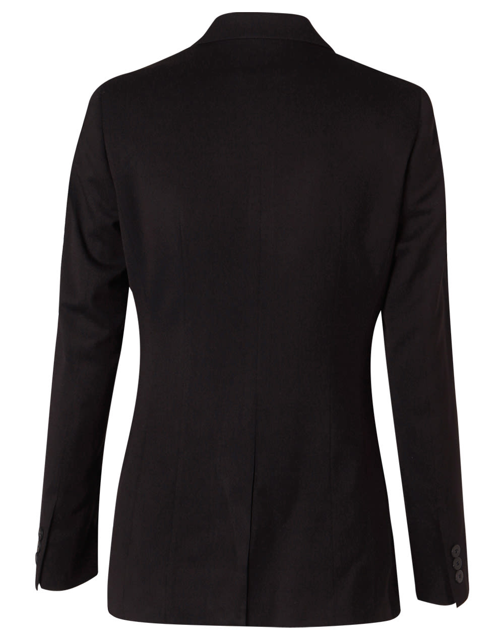 Women's One Button Cropped Jacket in Poly/Viscose Stretch Stripe SH-M9208