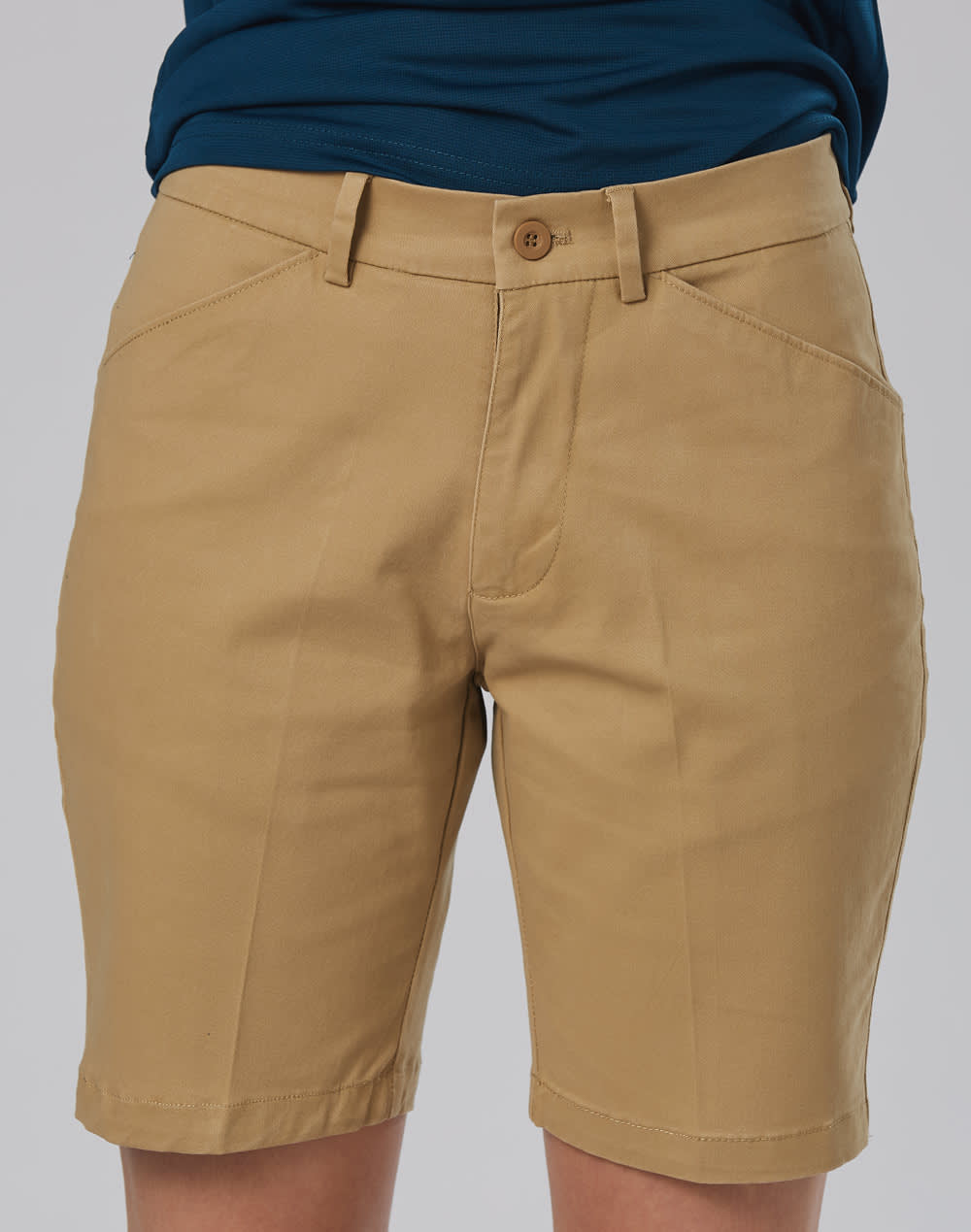 Ladies' Stretch Cotton Chino Shorts SH-M9391