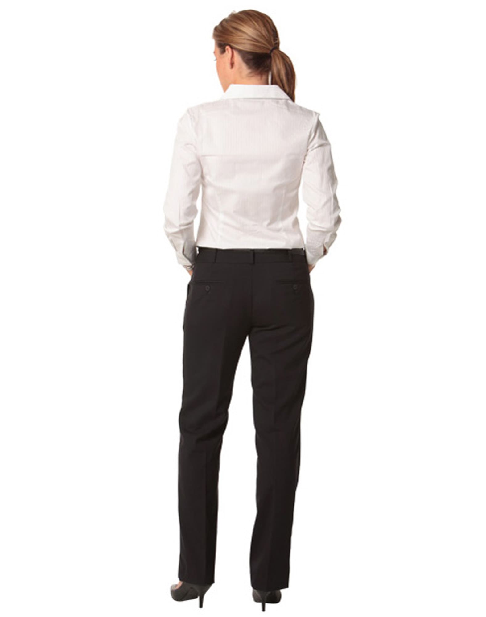 Women's Low Rise Pants in Wool Stretch SH-M9410