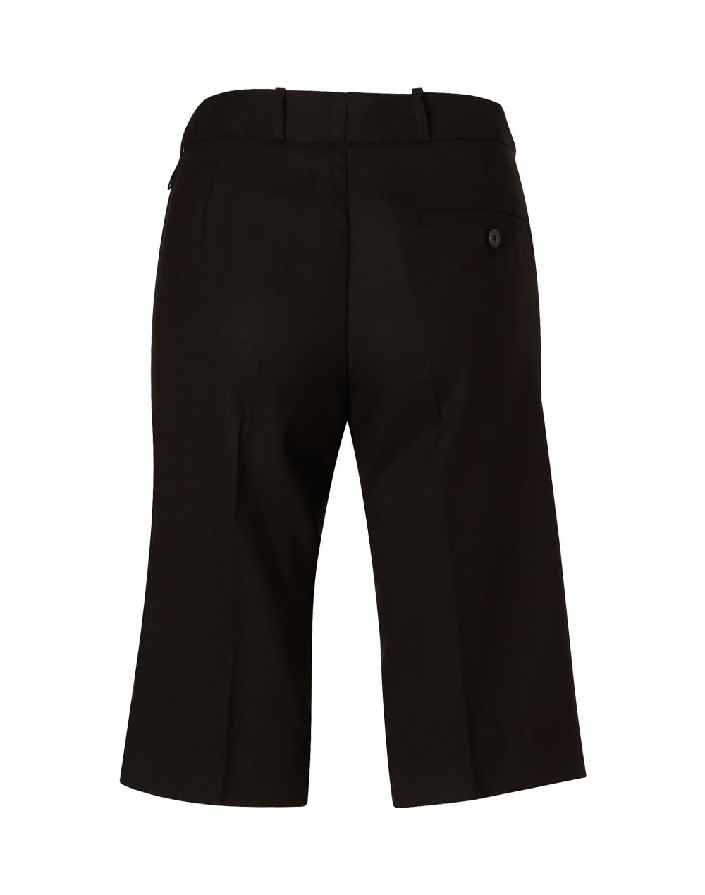 Women's Knee Length Flexi Waist Shorts in Poly/Viscose Stretch SH-M9441