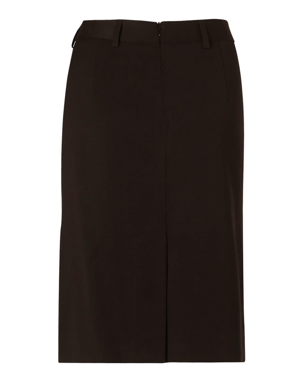 Women's Mid Length Lined Pencil Skirt in Poly/Viscose Stretch SH-M9471