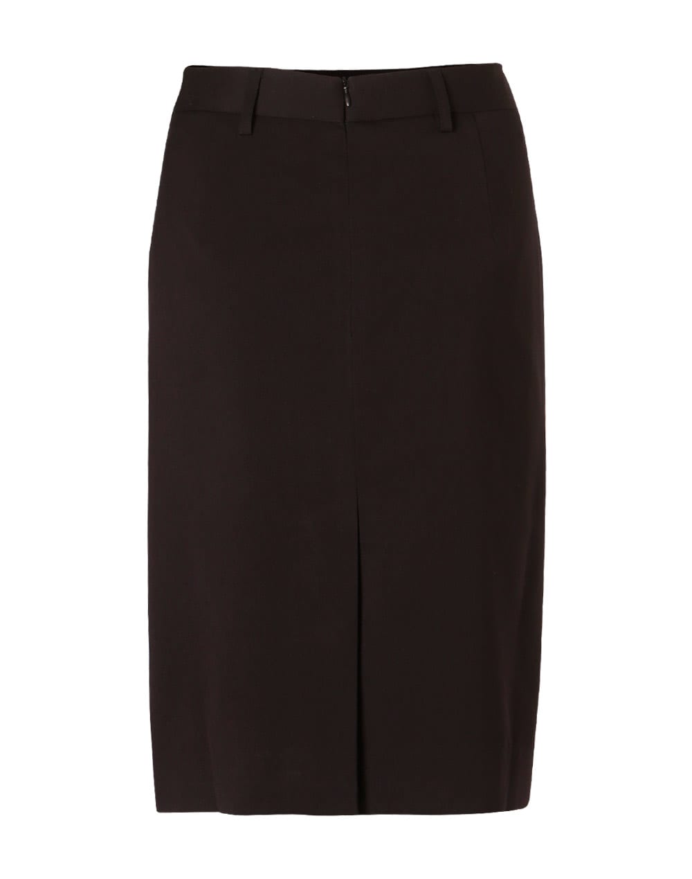 Women's Mid Length Lined Pencil Skirt in Poly/Viscose Stretch SH-M9471