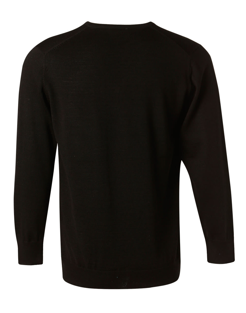 Men's 100% Merino Wool V Neck L/S Sweater SH-M9502