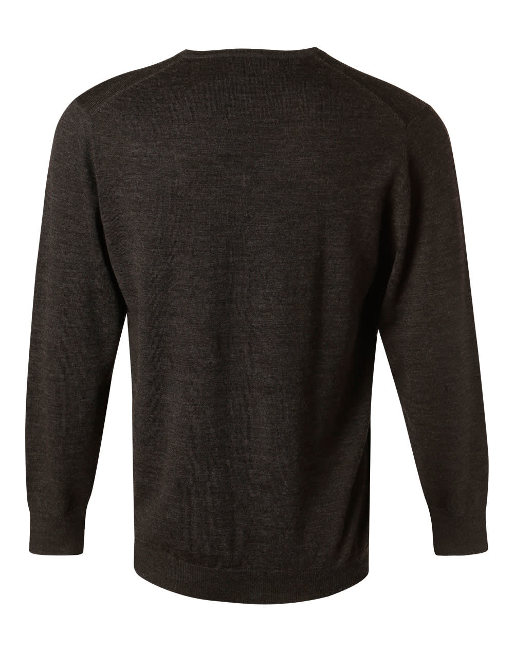 Men's 100% Merino Wool V Neck L/S Sweater SH-M9502