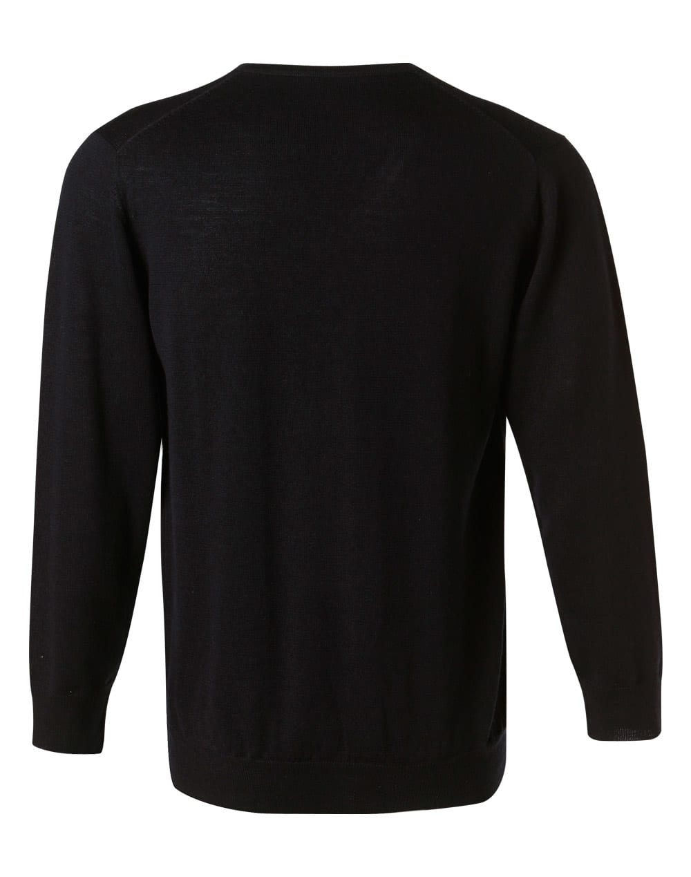 Men's 100% Merino Wool V Neck L/S Sweater SH-M9502