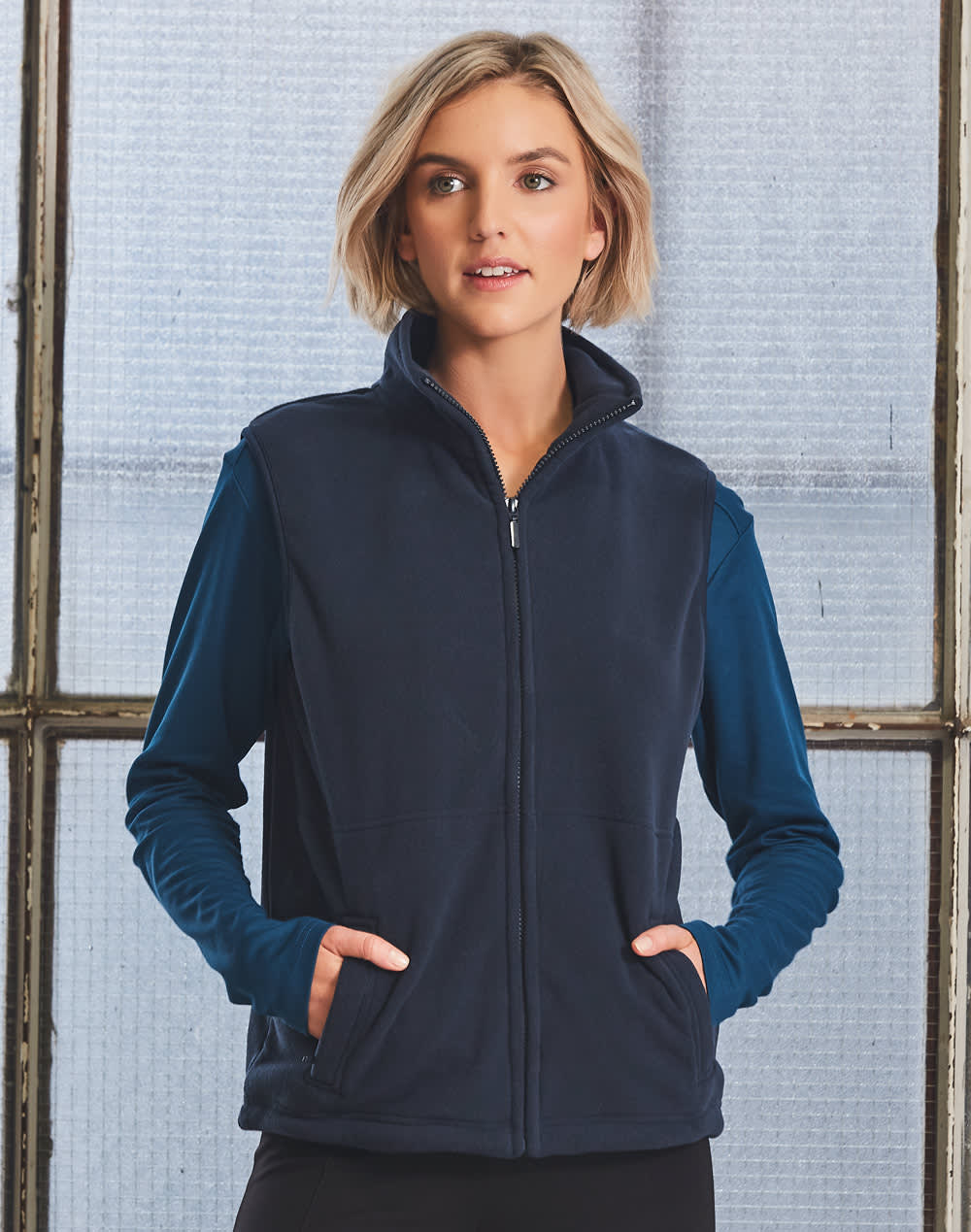Unisex Polar Fleece Vest. SH-PF02