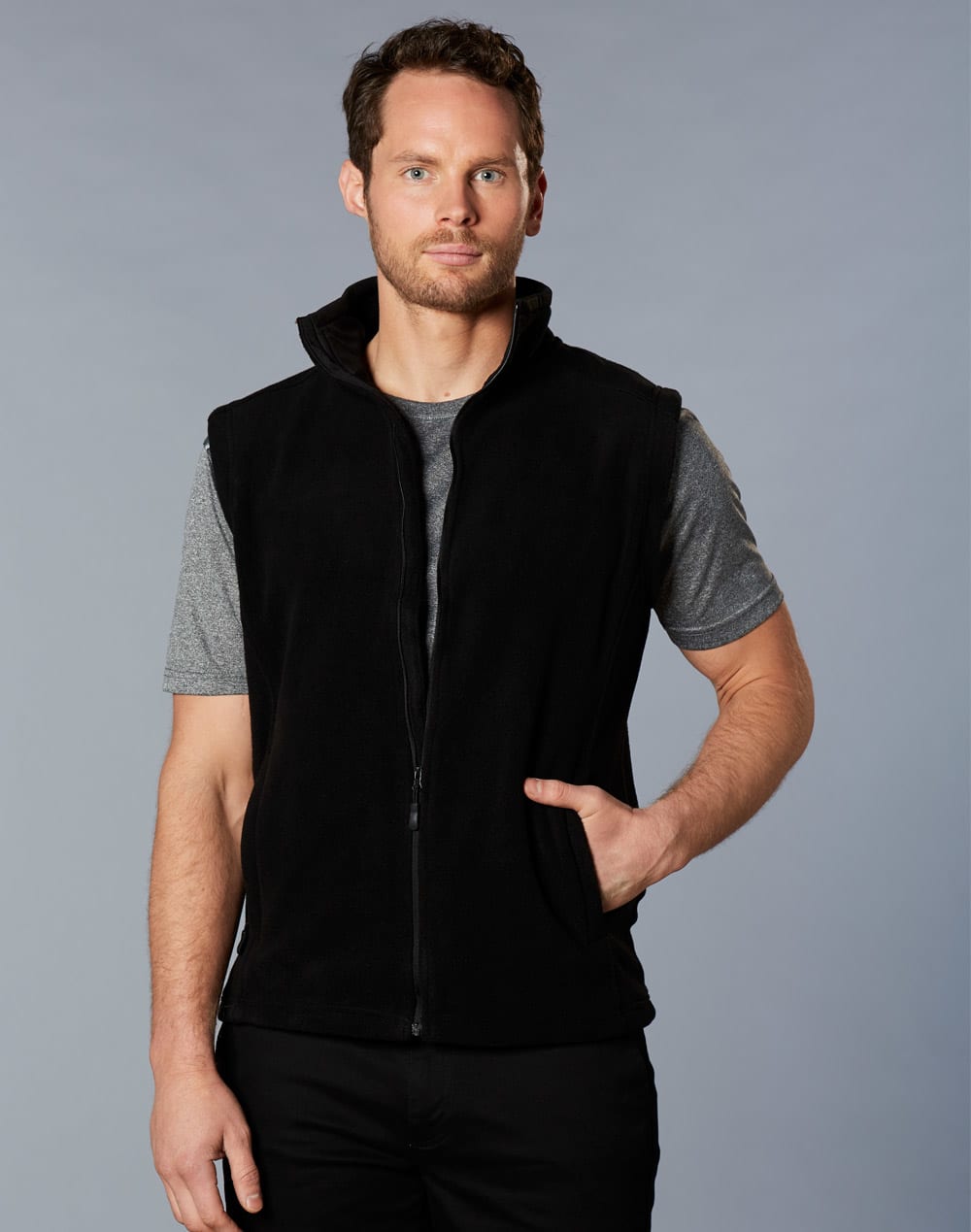 Adult's Polar Fleece Vest SH-PF22