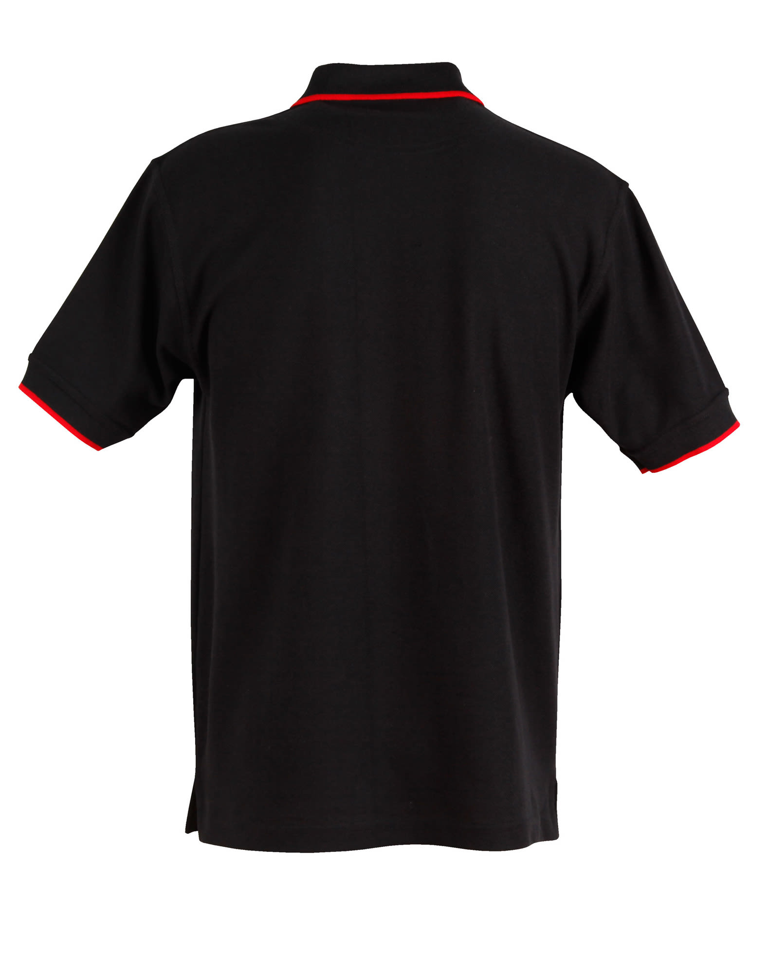 Mens S/L pique polo contrast SH-PS08