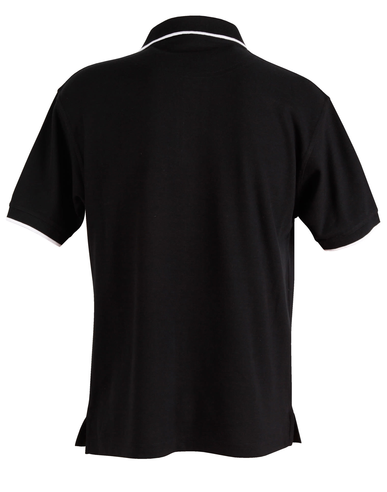 Mens S/L pique polo contrast SH-PS08