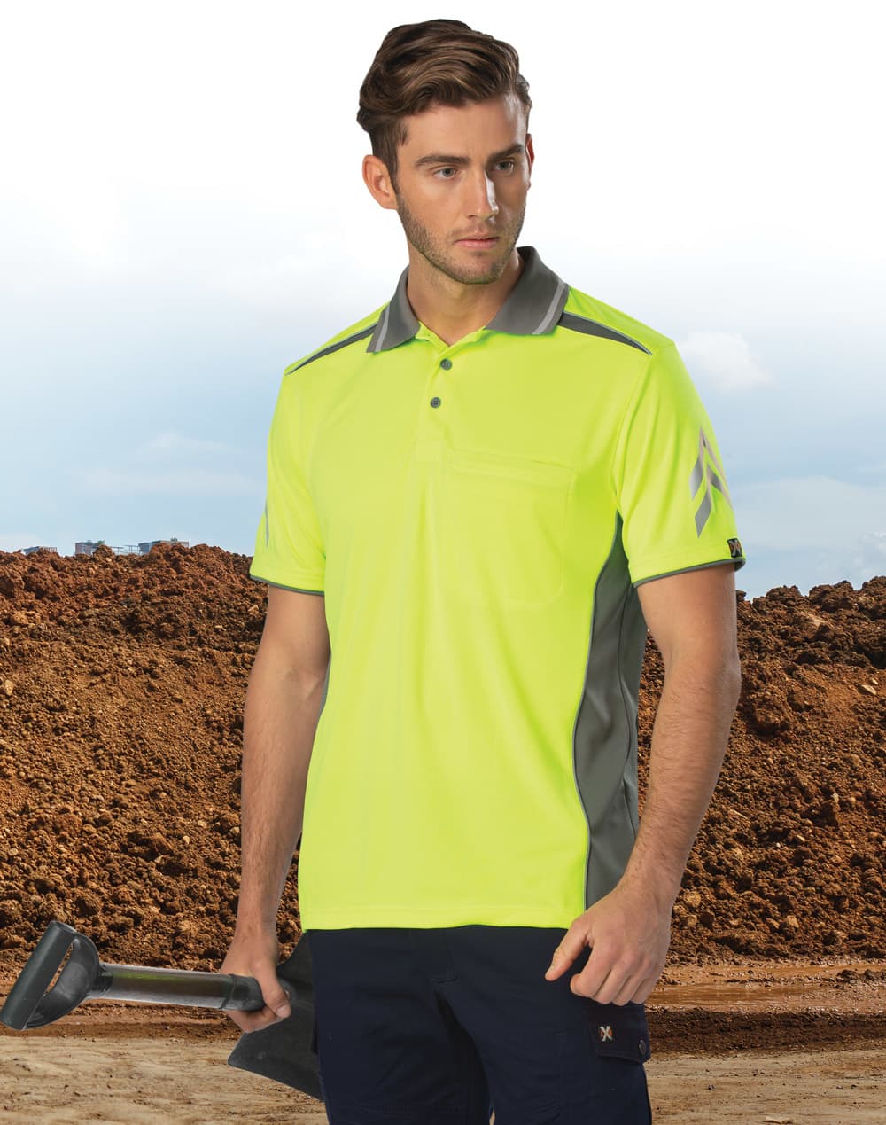 AIWX Vented Cooldry Polo SH-PS210