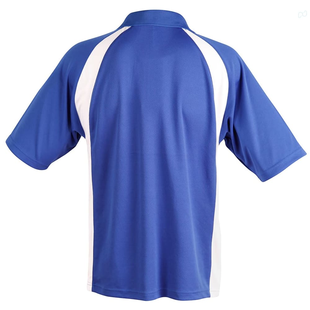 Men's CoolDry Micro-mesh Contrast Colour Polo SH-PS30
