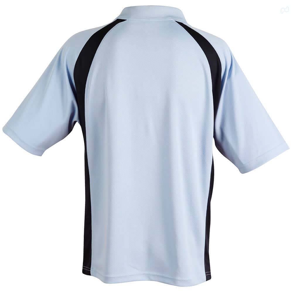 Men's CoolDry Micro-mesh Contrast Colour Polo SH-PS30