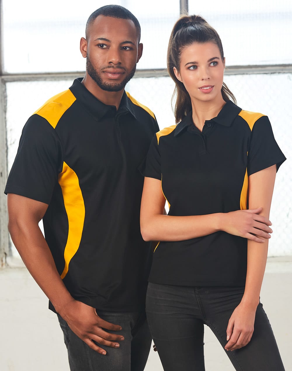 Ladies' Truedry S/S Contrast Polo SH-PS32A