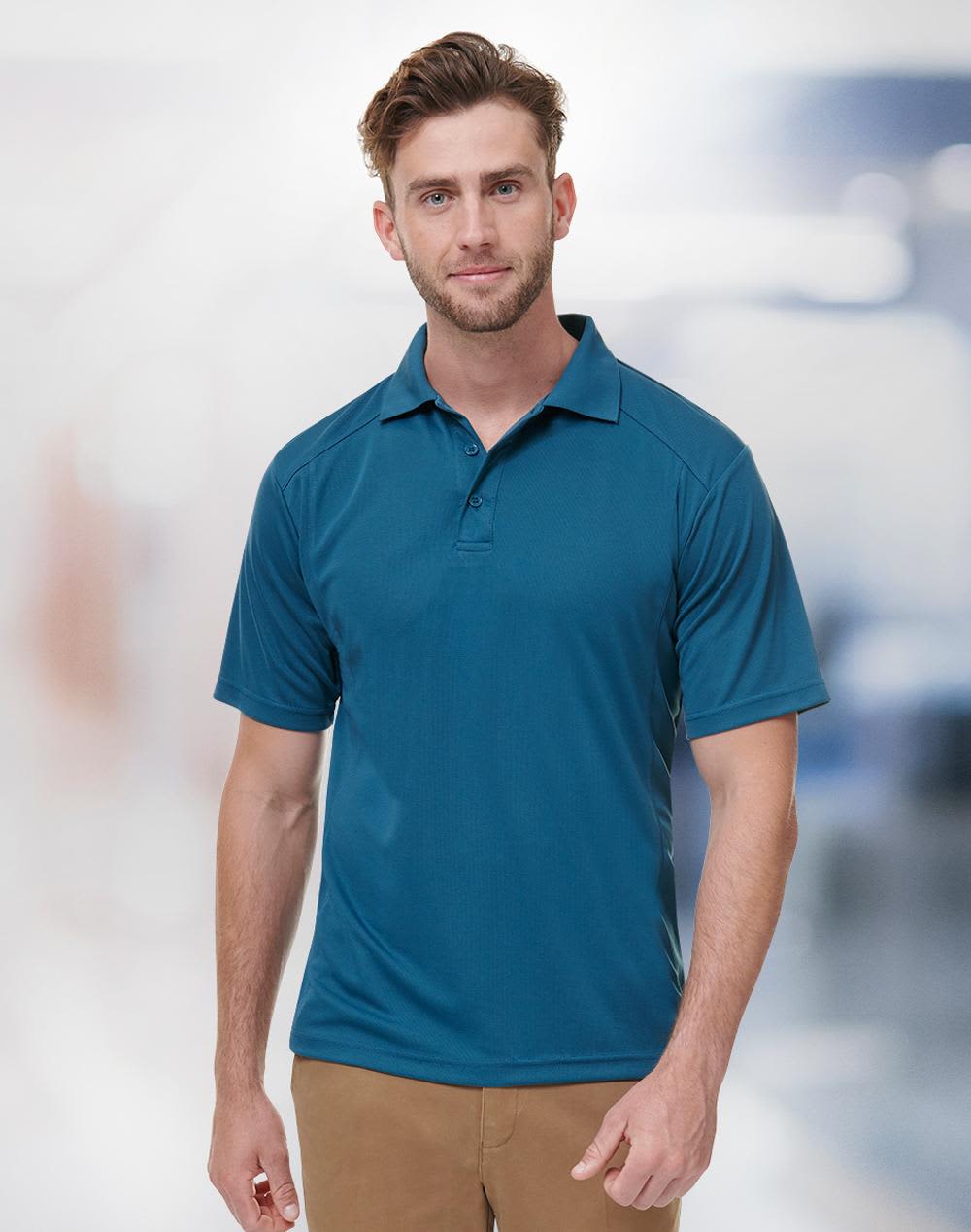 mens bamboo charcoal S/S Polo