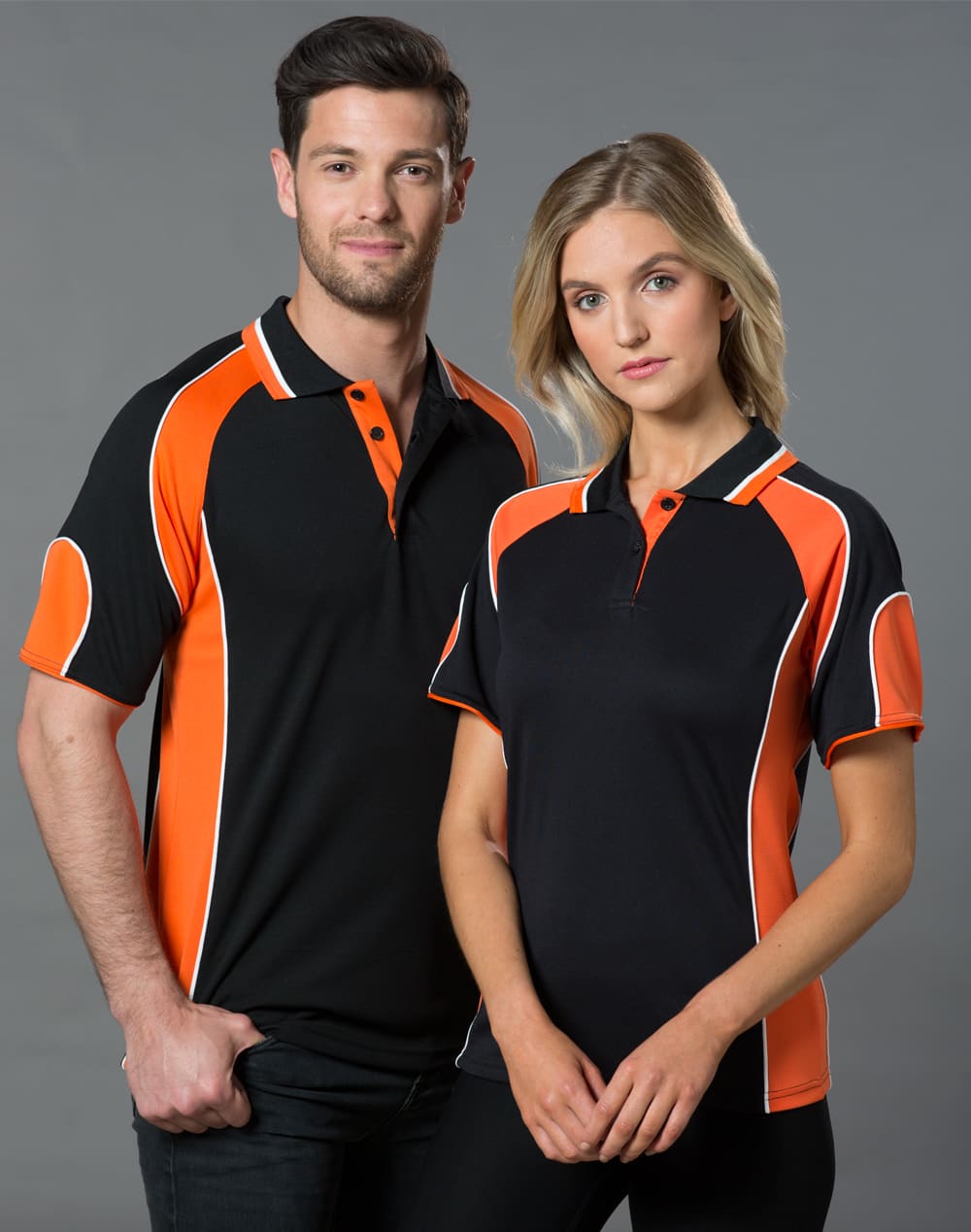 Ladies' Cooldry Contrast Polo With Sleeve Panel SH-PS62