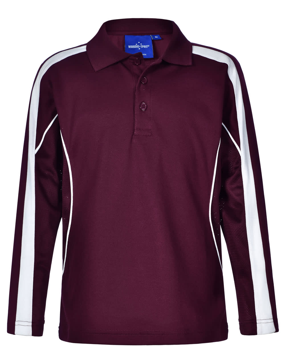 Maroon.White
