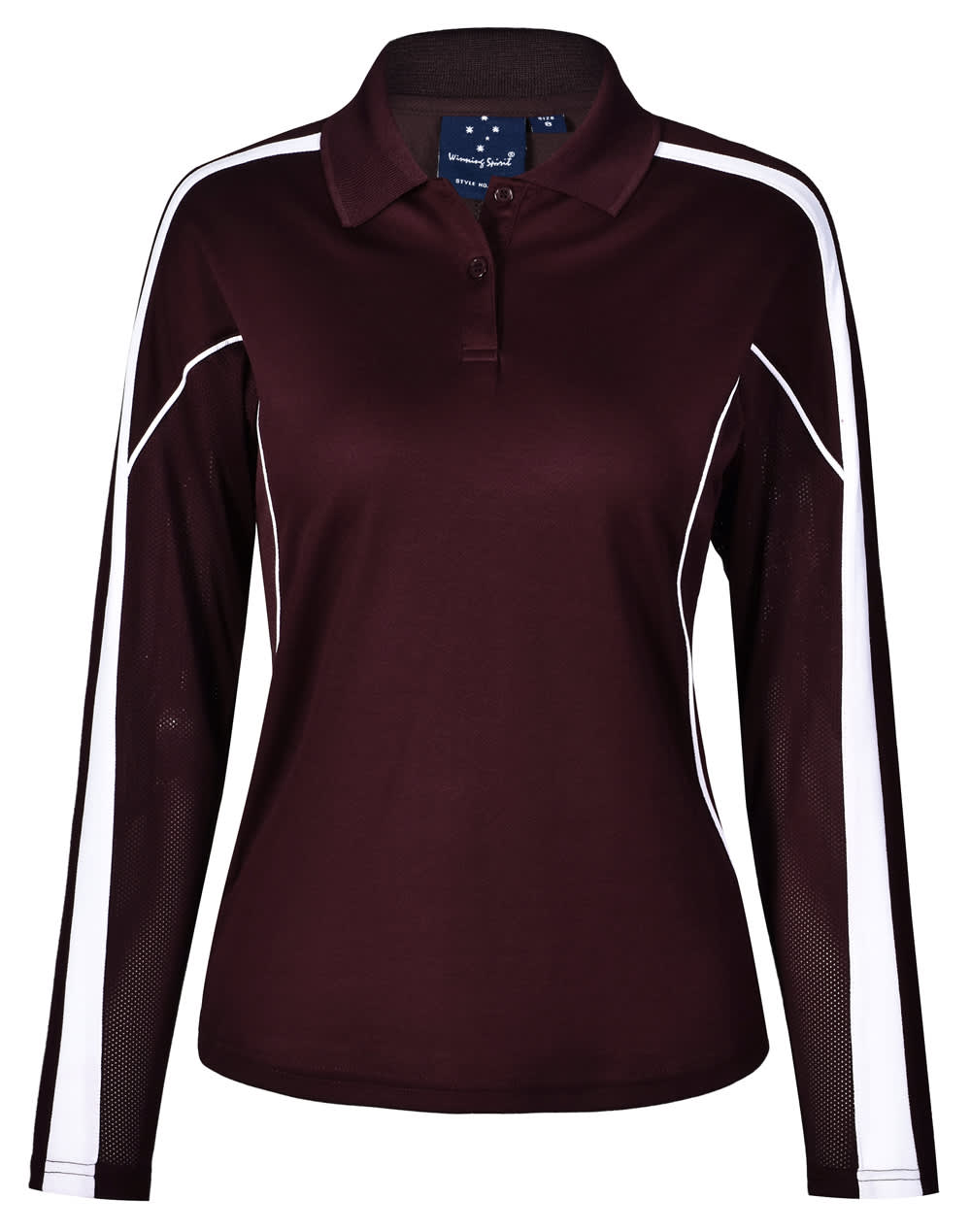 Maroon.White