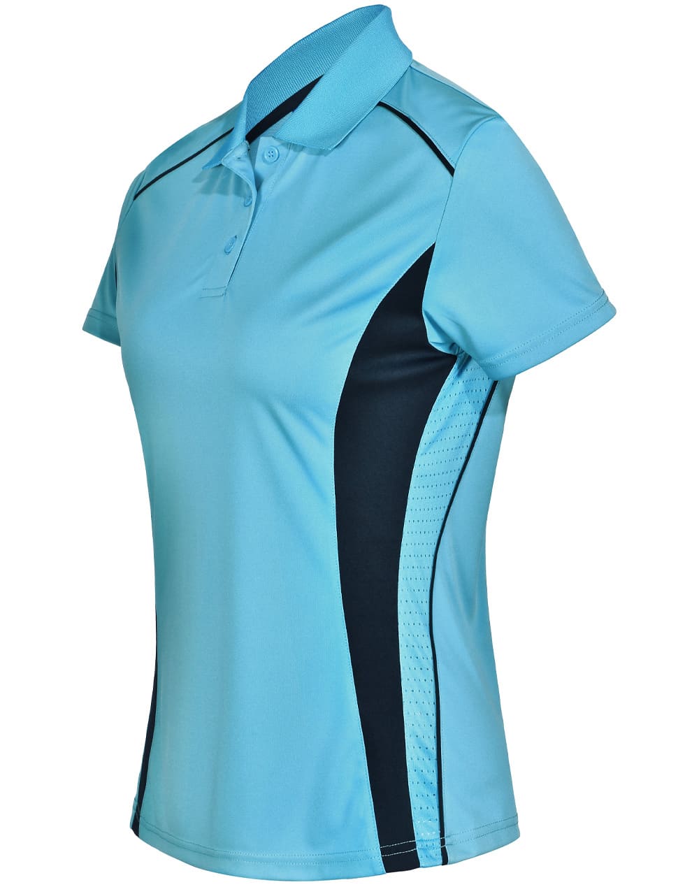 Ladies' Cooldry S/S Contrast Interlock Polo SH-PS80