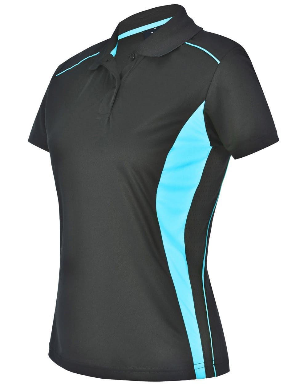 Ladies' Cooldry S/S Contrast Interlock Polo SH-PS80