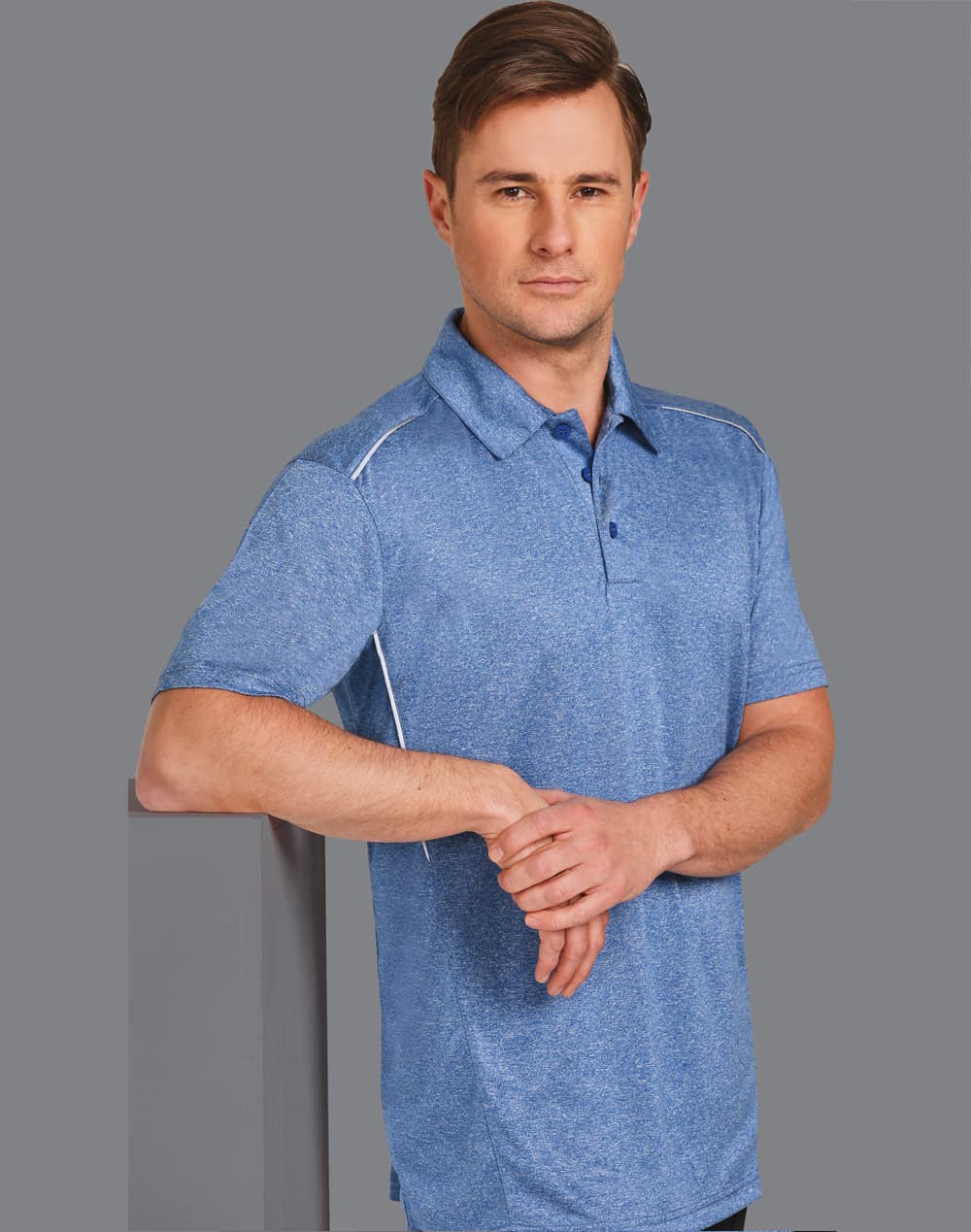 Men's Ultra Dry Cationic Short Sleeve Polo SH-PS85