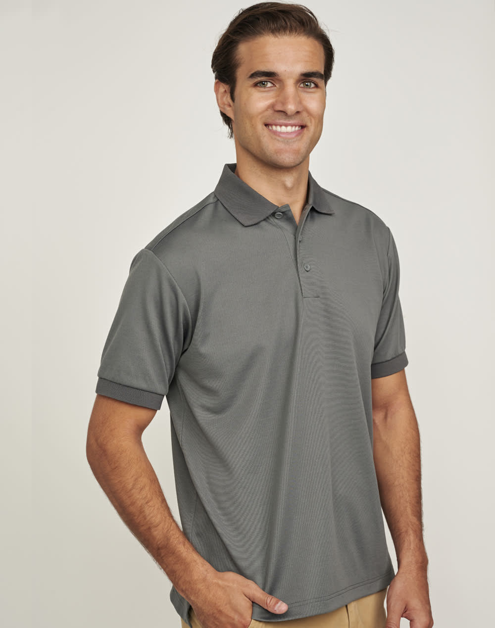 Men's Sustainable Poly/Cotton Corporate S/S Polo SH-PS91