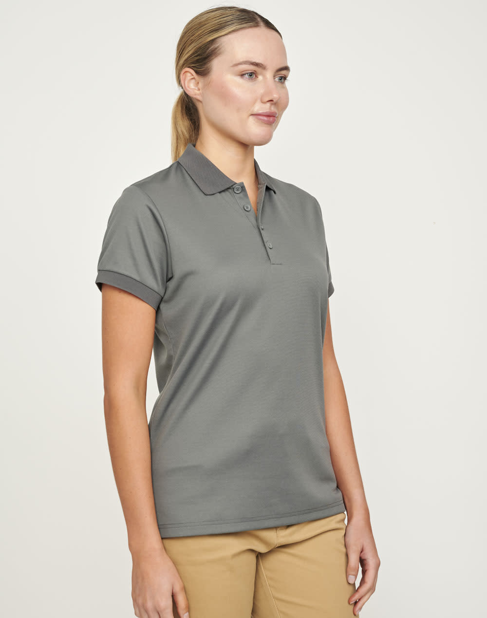 Ladies' Sustainable Poly/Cotton Corporate S/S Polo SH-PS92