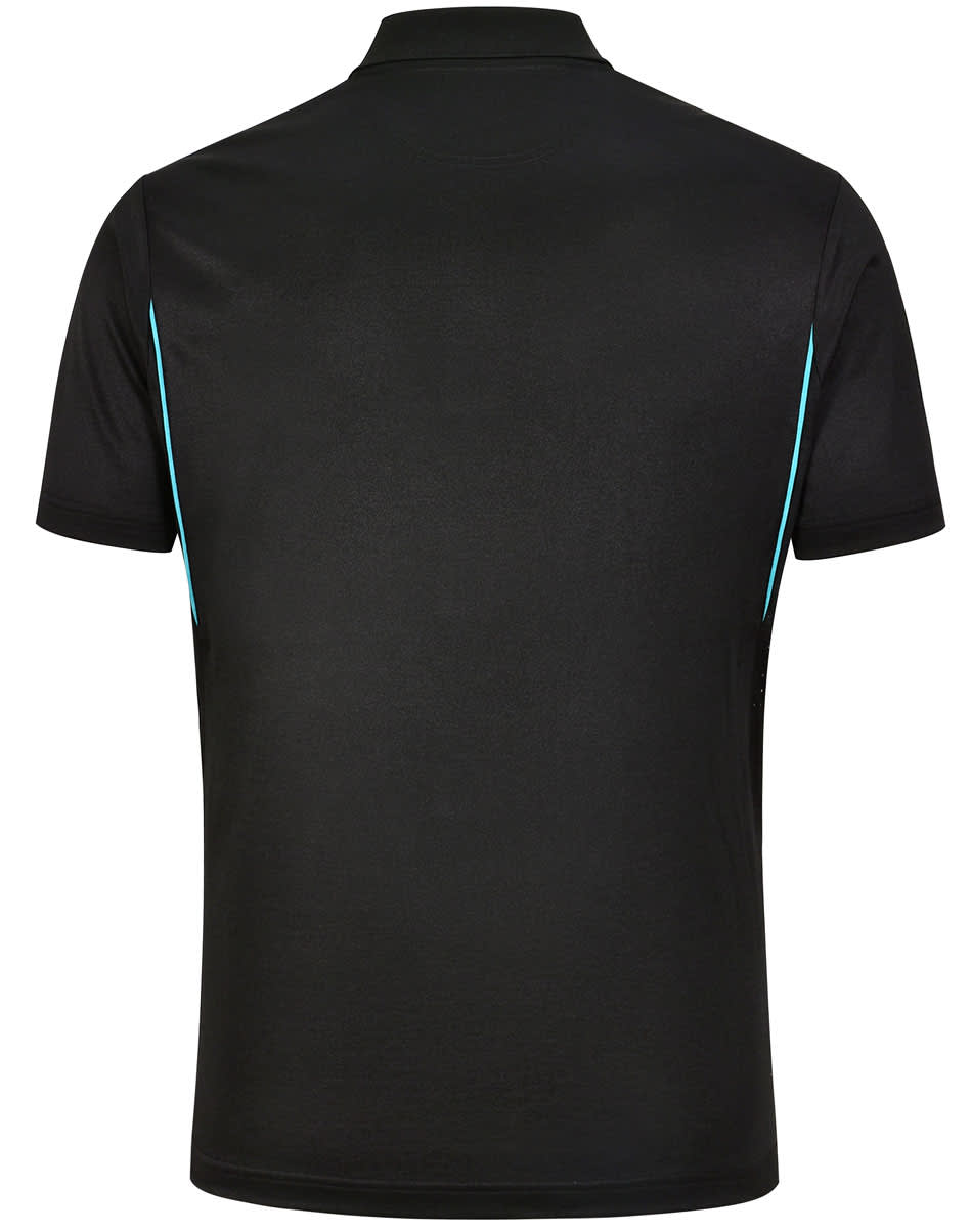 Men's Sustainable Poly/Cotton Contrast S/S Polo SH-PS93