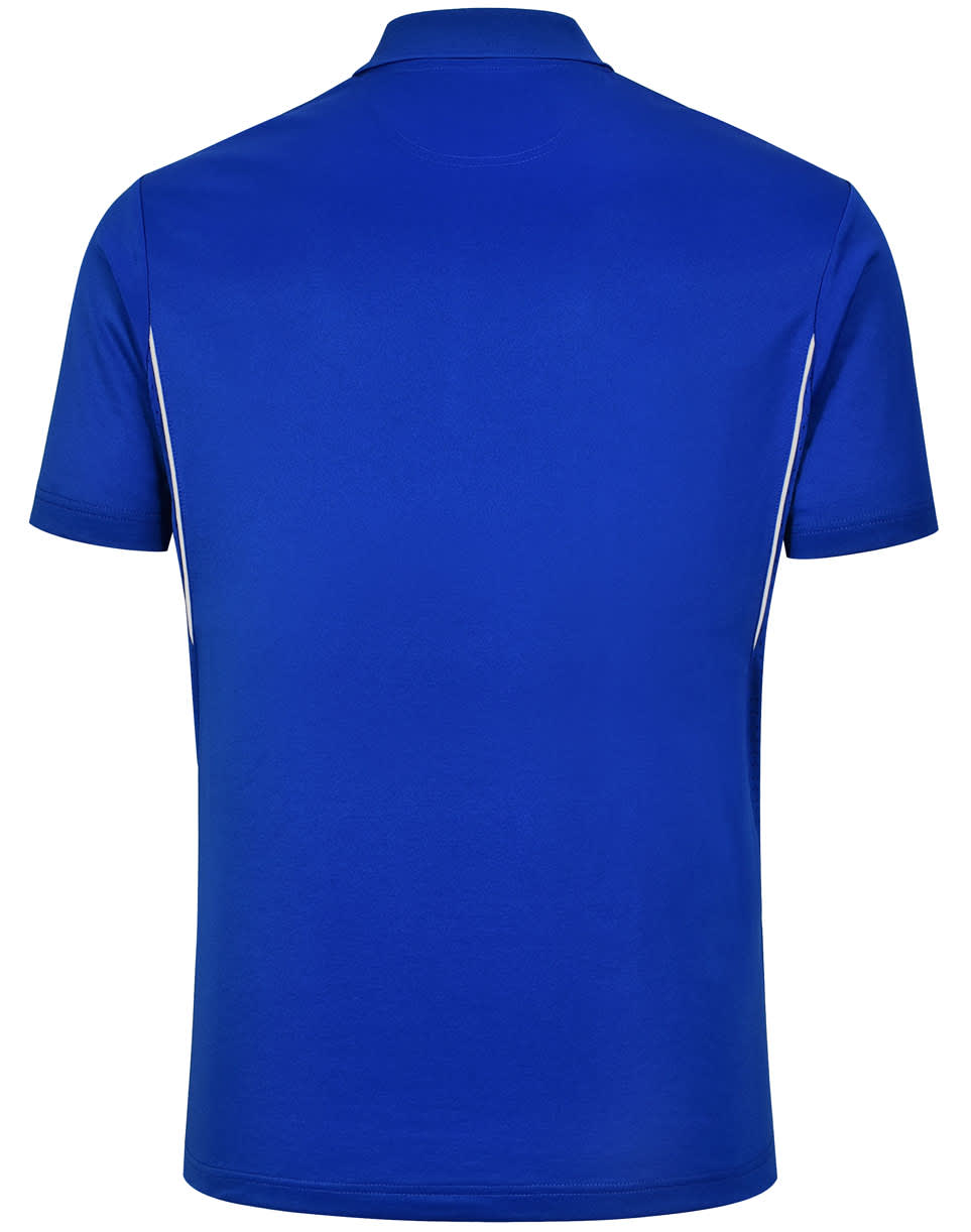 Men's Sustainable Poly/Cotton Contrast S/S Polo SH-PS93