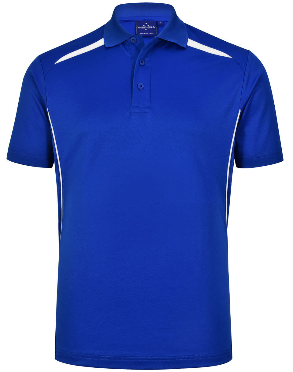 Electric Blue.White