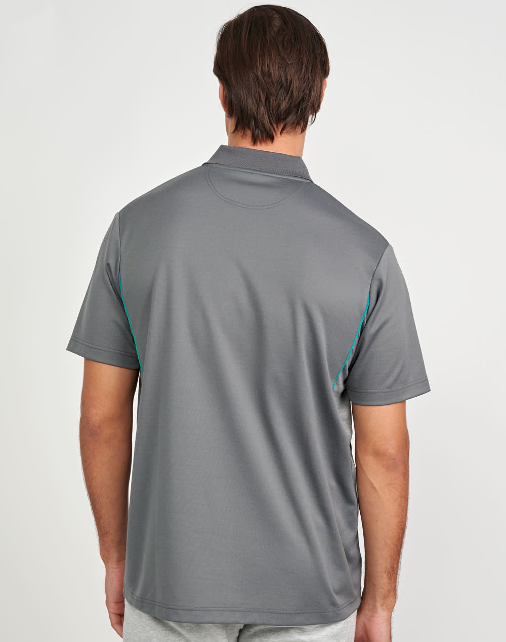 Men's Sustainable Poly/Cotton Contrast S/S Polo SH-PS93