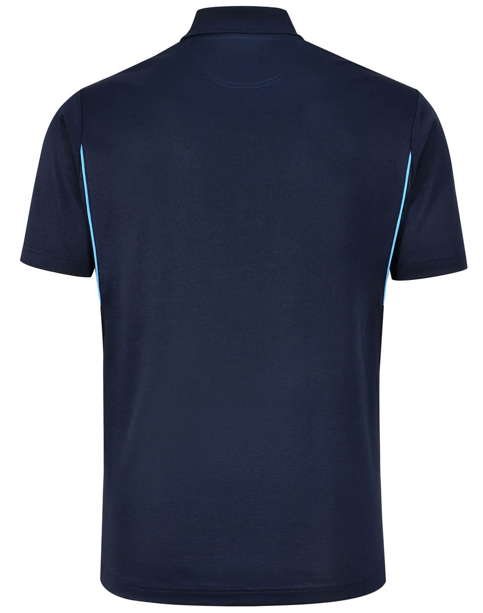 Men's Sustainable Poly/Cotton Contrast S/S Polo SH-PS93