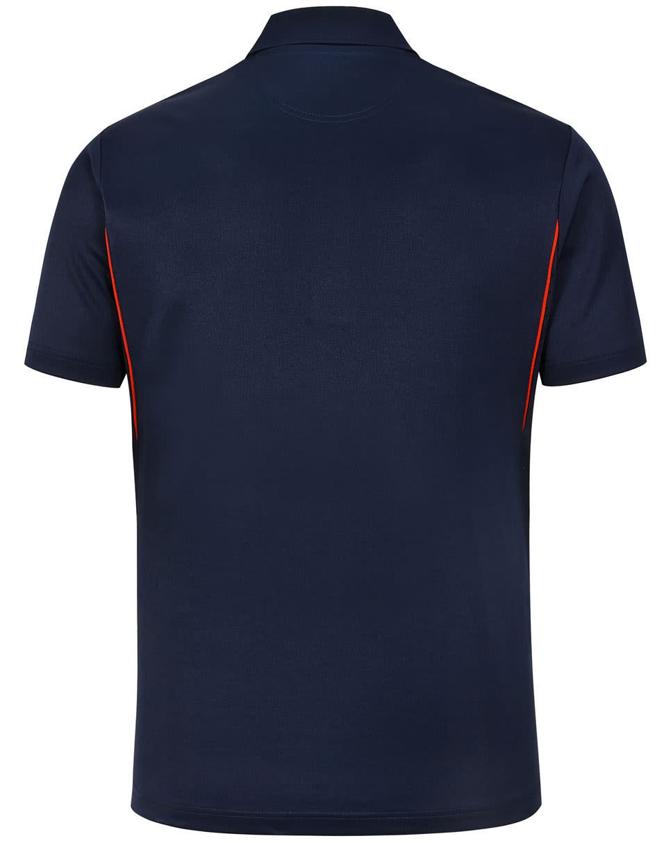 Men's Sustainable Poly/Cotton Contrast S/S Polo SH-PS93
