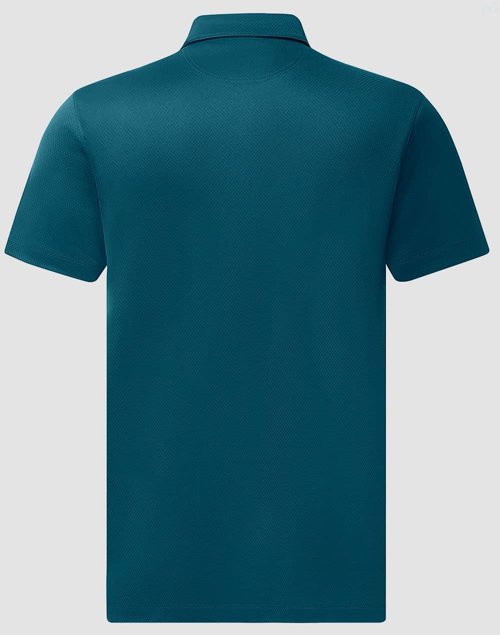 Men's Sustainable Jacquard Knit S/S Polo SH-PS95