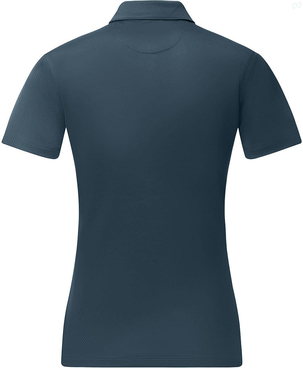 Ladies' Sustainable Jacquard Knit S/S Polo SH-PS96