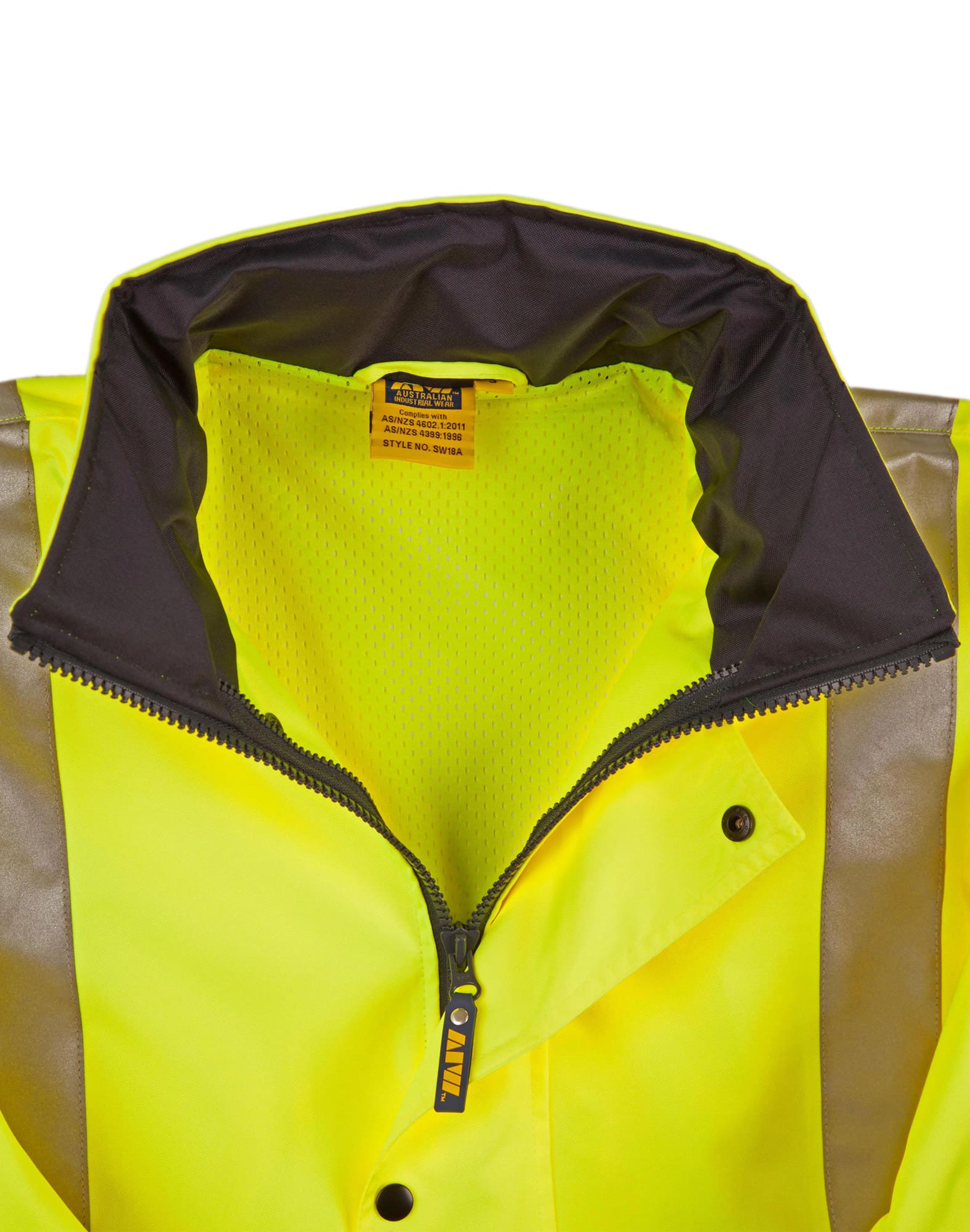 Hi-Vis Two Tone Rain Proof Safety Jacket With 3M Tapes SH-SW18A