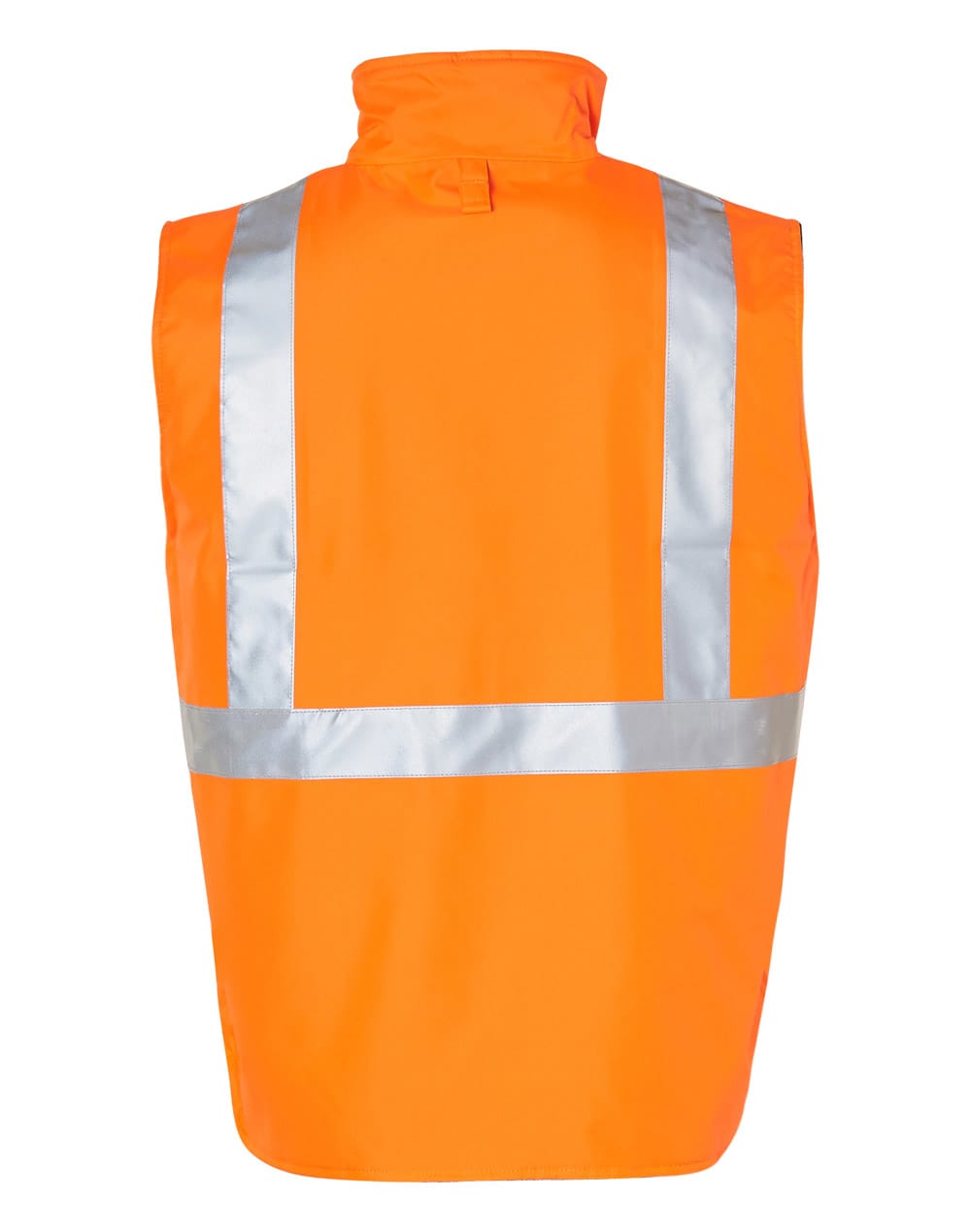 Hi-Vis Reversible Safety Vest With Hoop Pattern 3M Tapes SH-SW19A