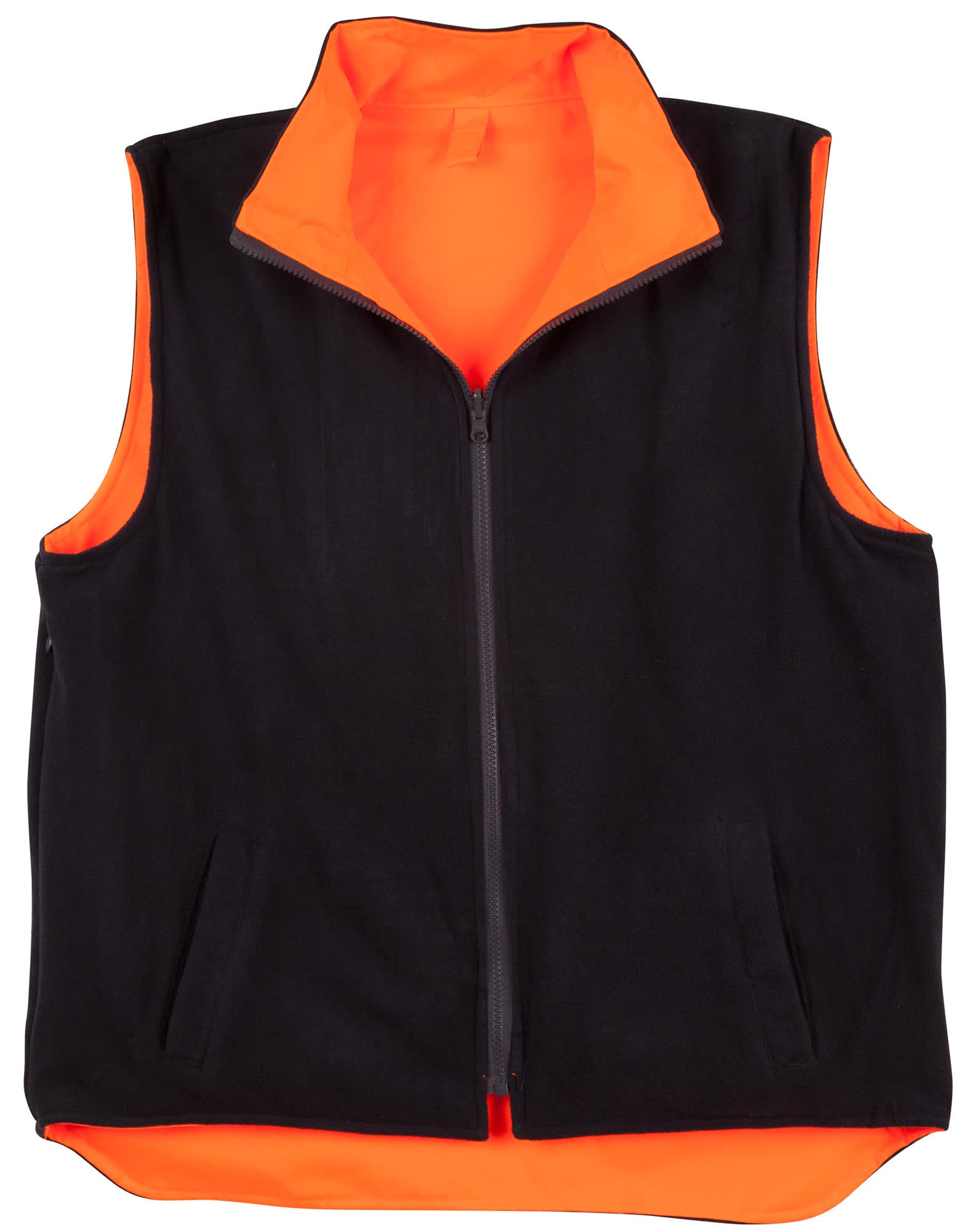 Hi-Vis Reversible Safety Vest With Hoop Pattern 3M Tapes SH-SW19A