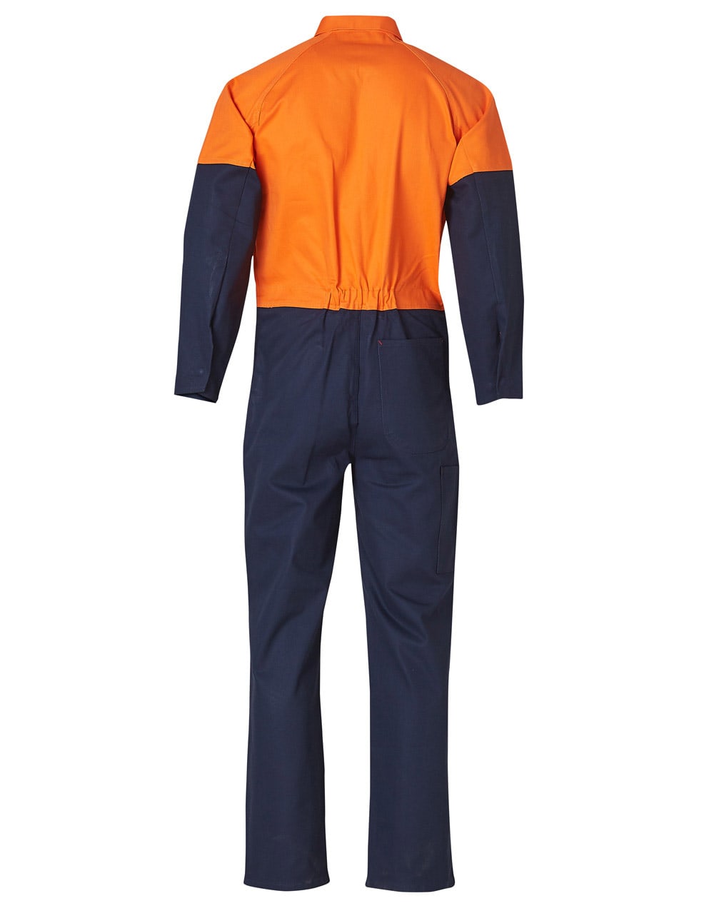 Hi-Vis Two Tone Men's Cotton Drill Coverall-Stout SH-SW205