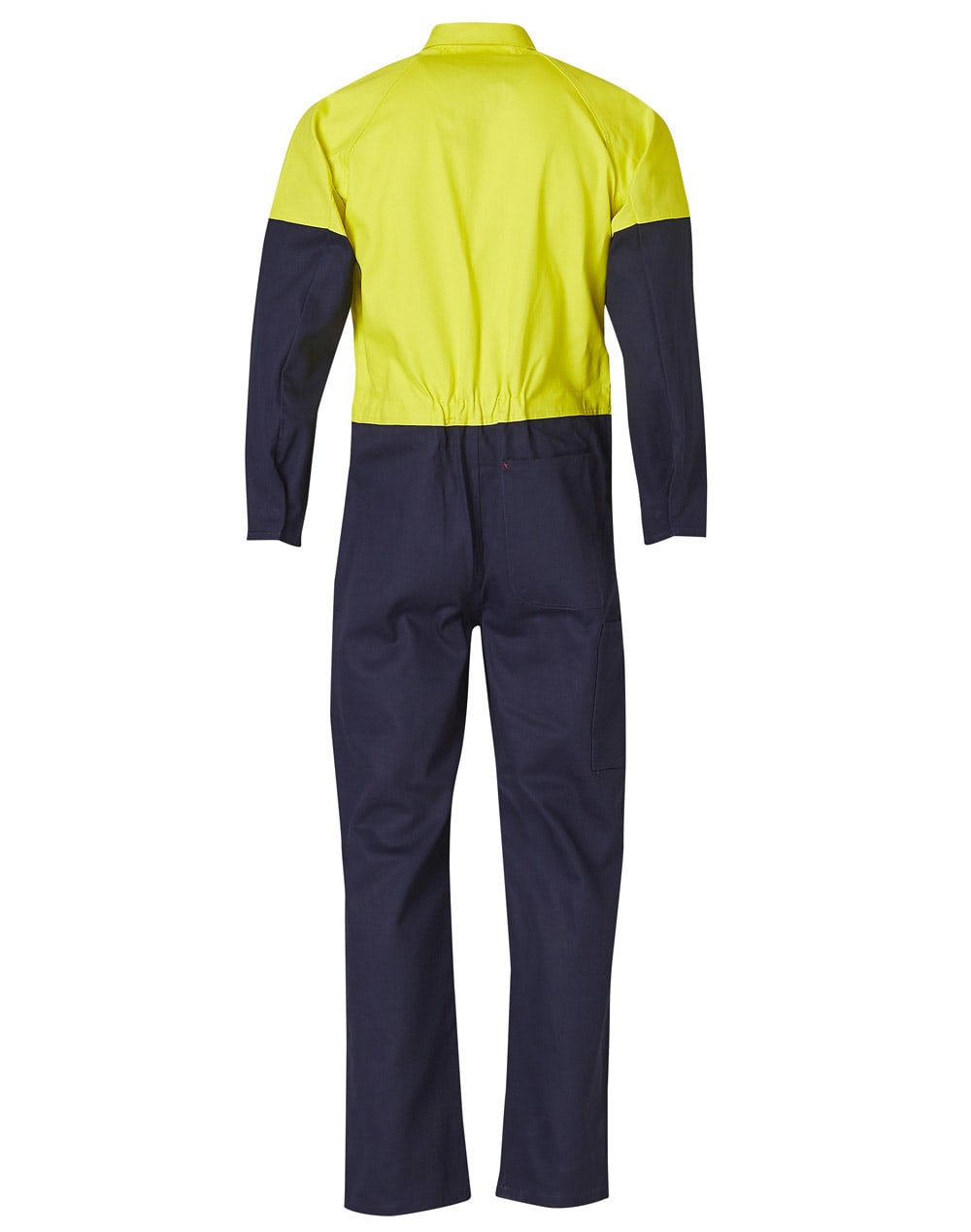 Hi-Vis Two Tone Men's Cotton Drill Coverall-Stout SH-SW205