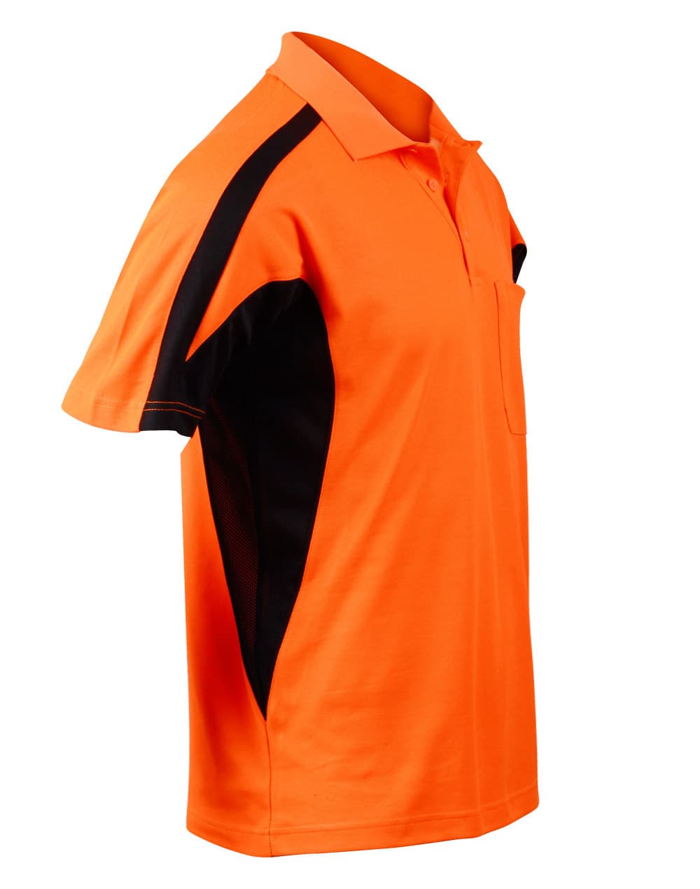 mens truedry S/S safety polo SH-SW25