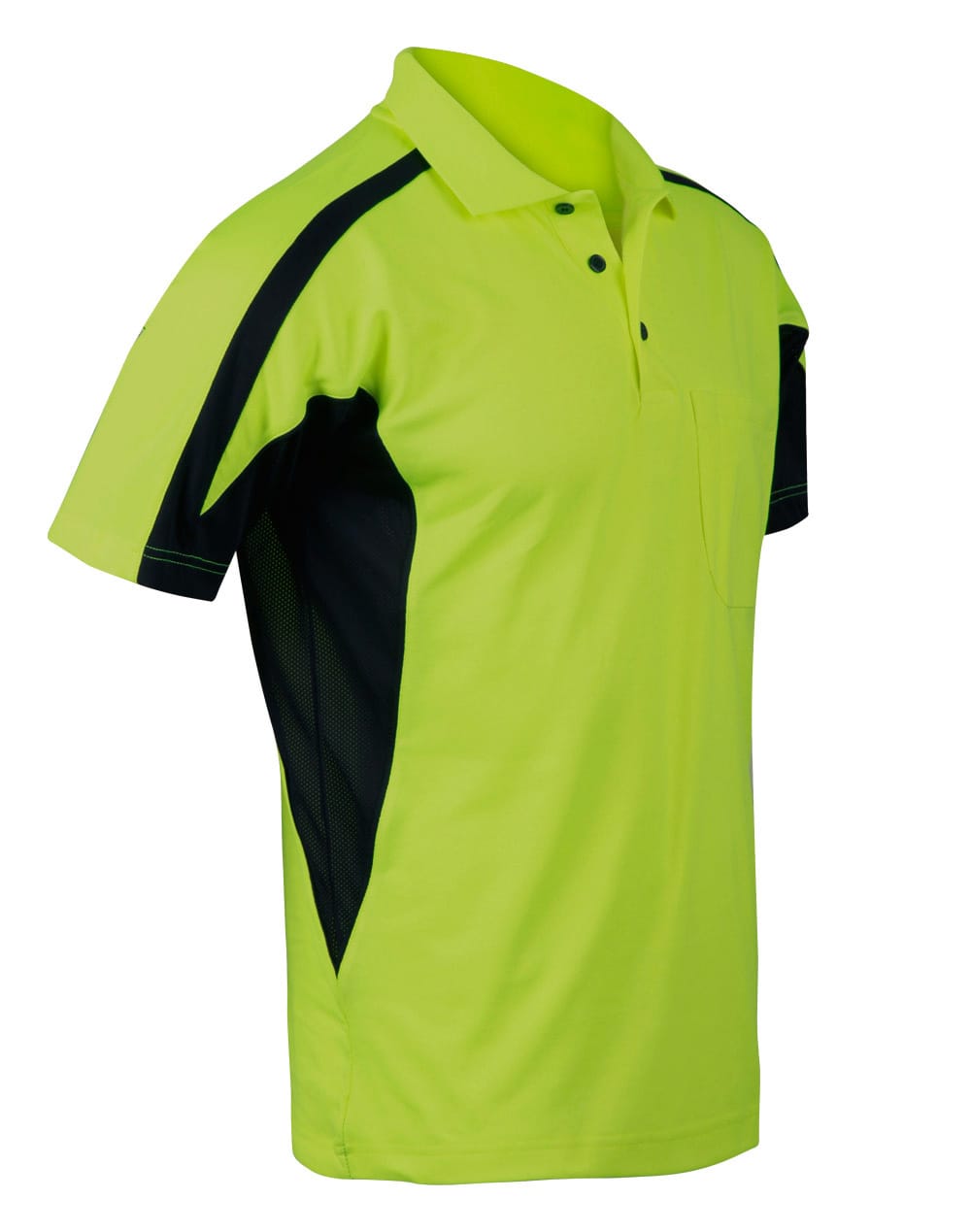 mens truedry S/S safety polo SH-SW25