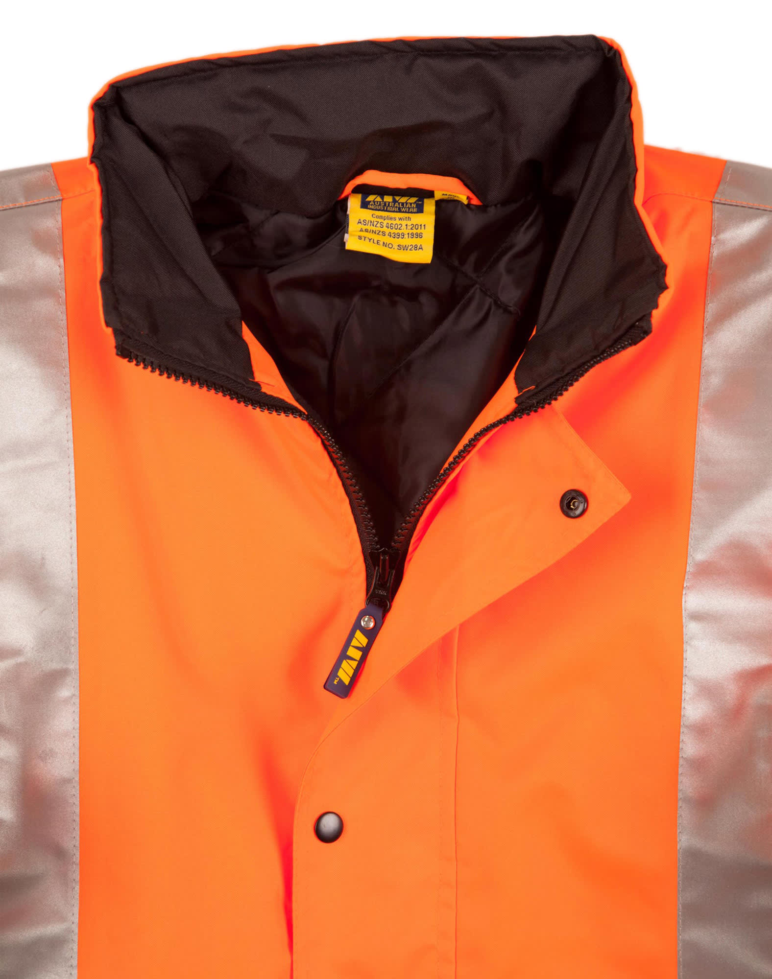 Hi-Vis Two Tone Rain Proof Quilted Safety Jacket With 3M Tapes SH-SW28A