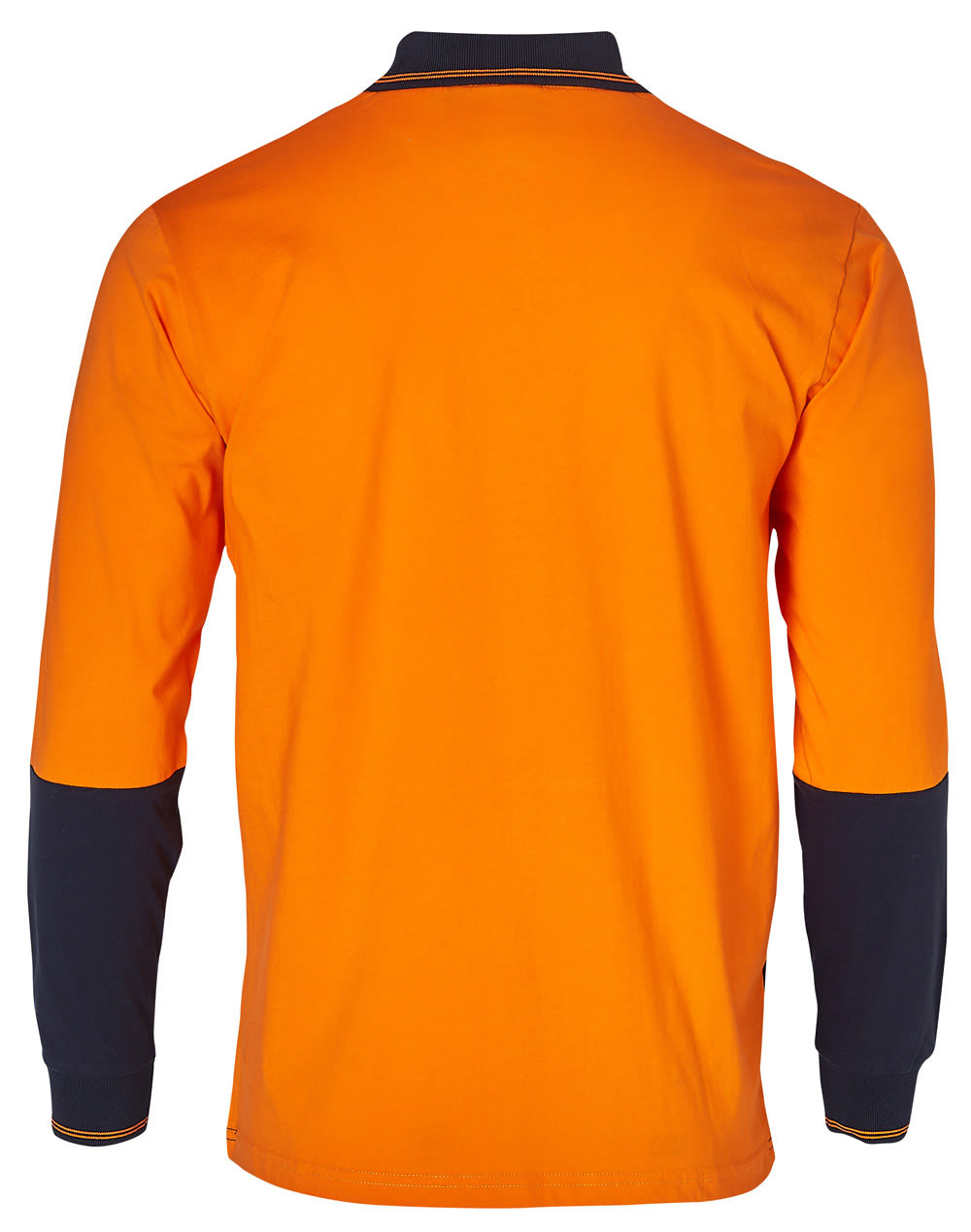 Hi-Vis Cotton Two Tone L/S Safety Polo SH-SW36