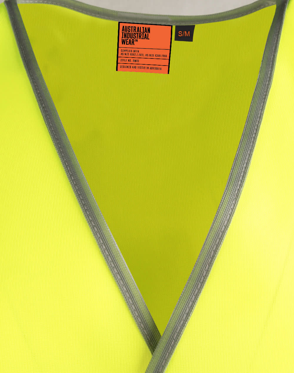 Hi Vis Safety Vest With Shoulder Reflective Tapes SH-SW43