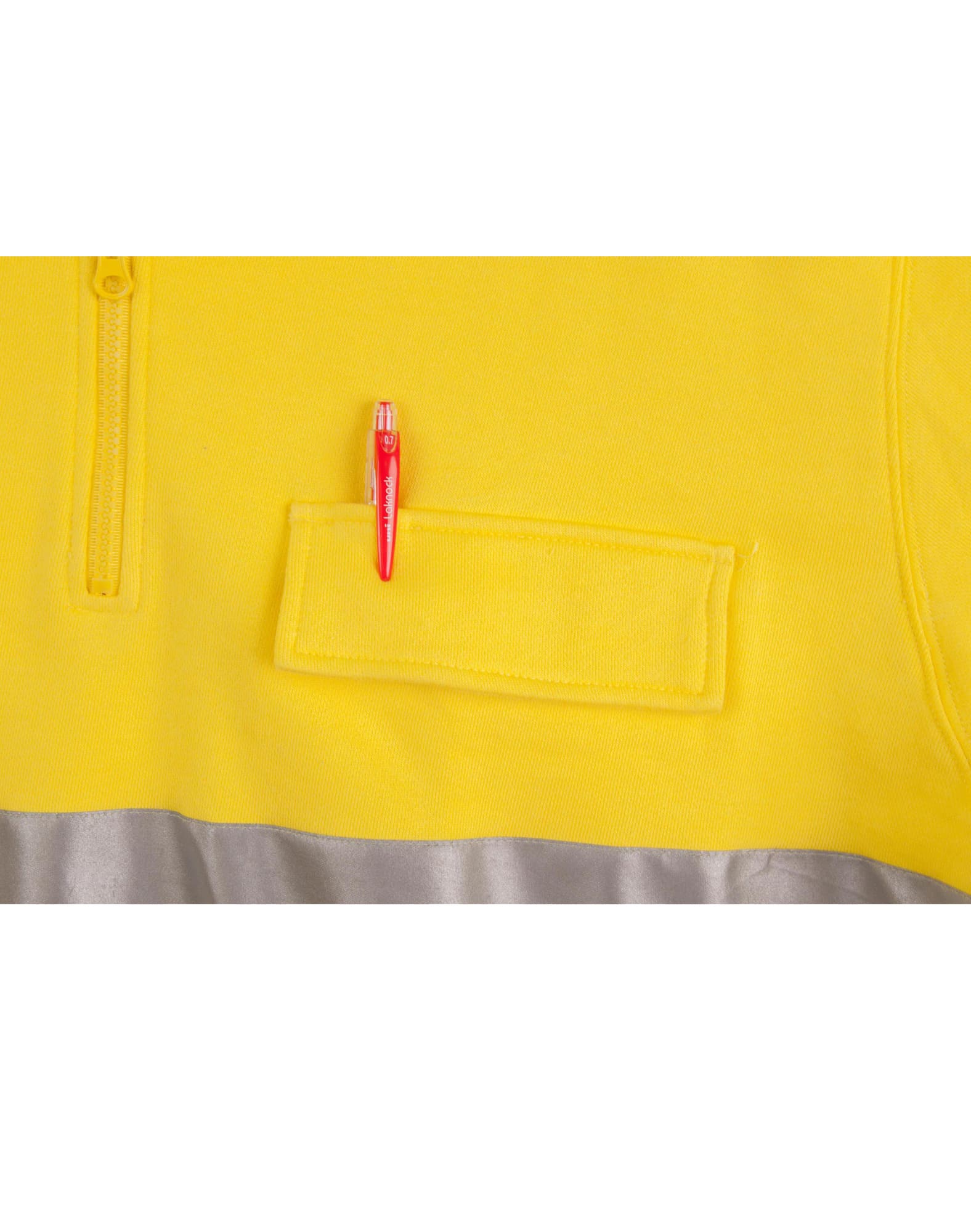 Hi-Vis Two Tone Cotton Fleecy Sweat With 3M tapes SH-SW48