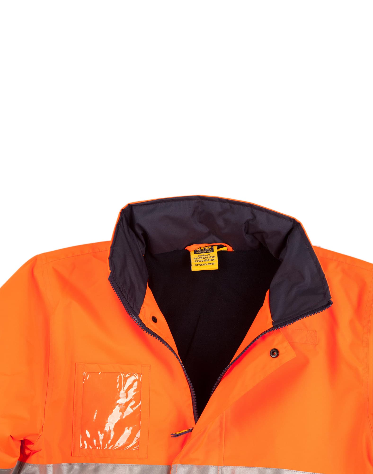 Hi-Vis Long Line Safety Jacket With 3M Tapes SH-SW50