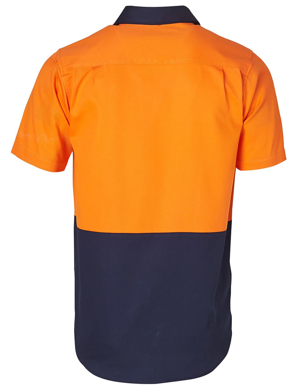 Hi-Vis two tone S/S cotton work shirt SH-SW53