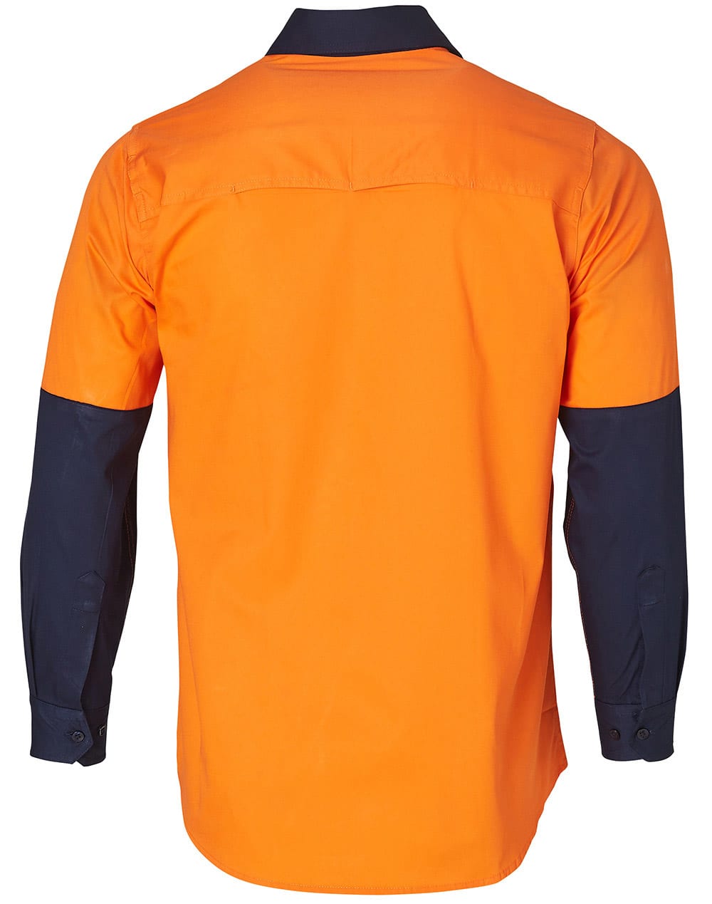 Hi-Vis two tone Cool-Breeze L/S cotton work shirt SH-SW58