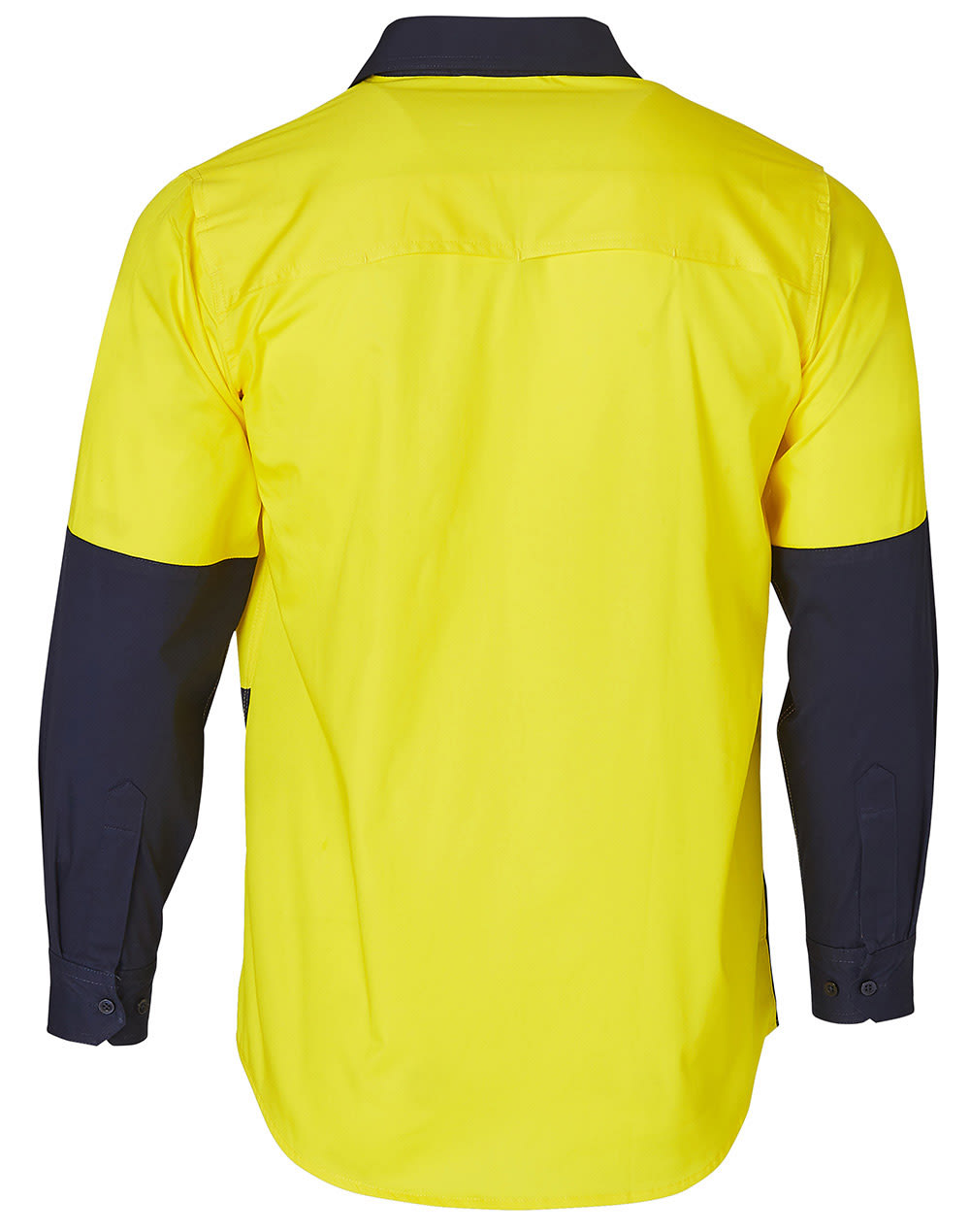 Hi-Vis two tone Cool-Breeze L/S cotton work shirt SH-SW58